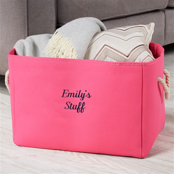 Write Your Own Embroidered Storage Totes - 47917