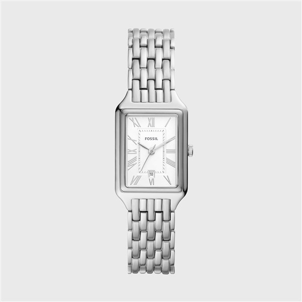 Engraved Fossil Raquel Small Silver Watch    - 48193