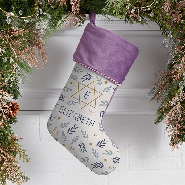 Spirit of Hanukkah Personalized Stockings - 48953