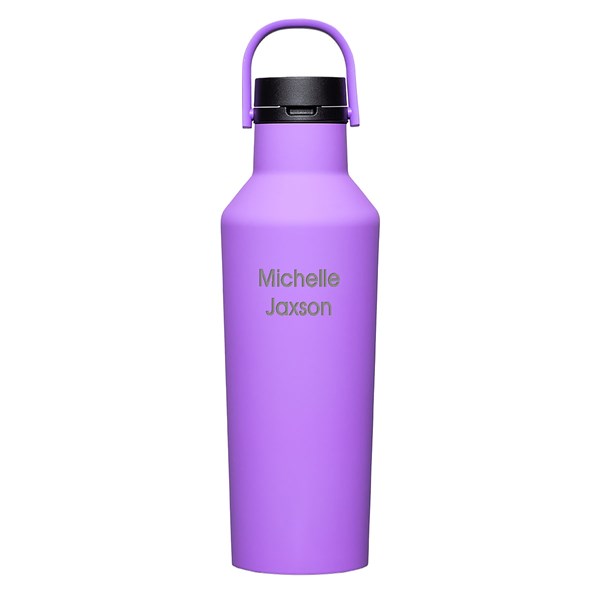 Engraved Corkcicle 32oz Sport Bottle in Varsity Purple   - 50647