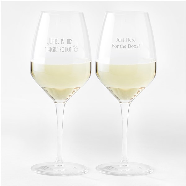 Engraved Magic Potion Atelier Wine Glass   - 51610