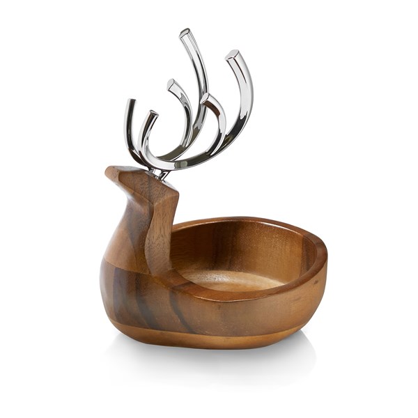 Nambé Reindeer Candy Dish   - 52134