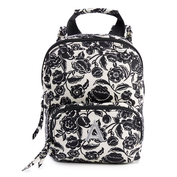 Vera Bradley Mini Banbury Backpack in Bubbly Flowers Black   - 52156