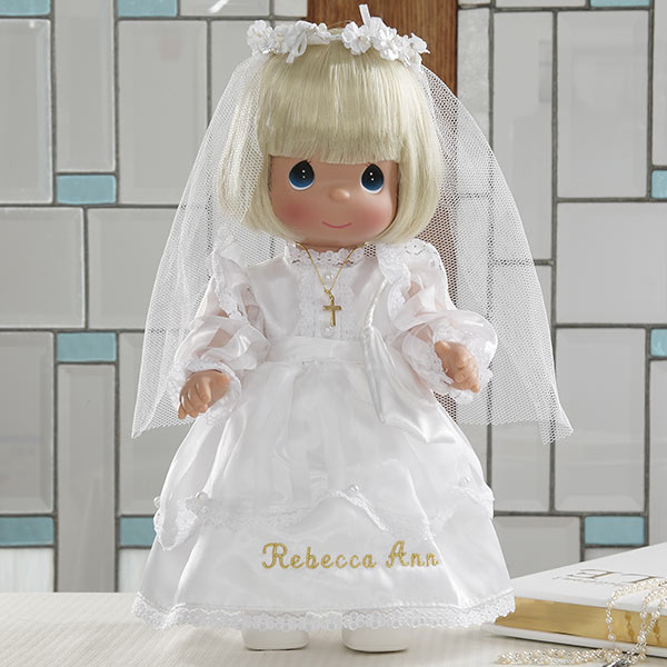 Personalized First Holy Communion Doll - Precious Moments Doll - 5232