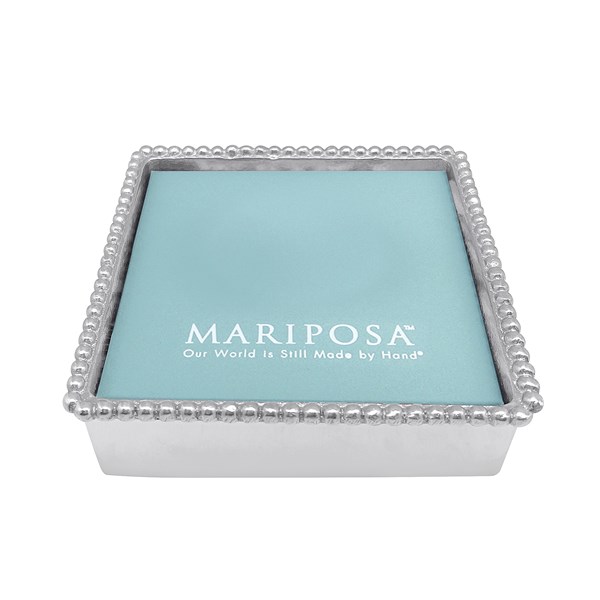 Mariposa Beaded Napkin Holder   - 52527